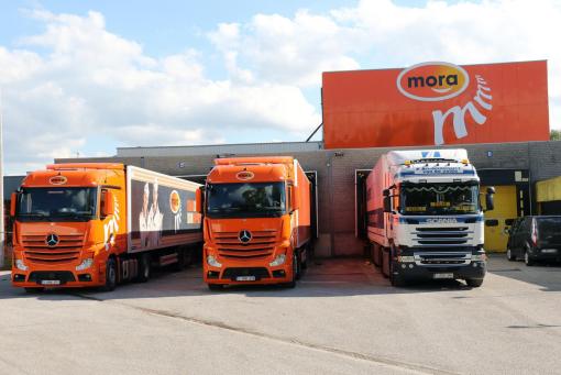 Mora vrachtwagen